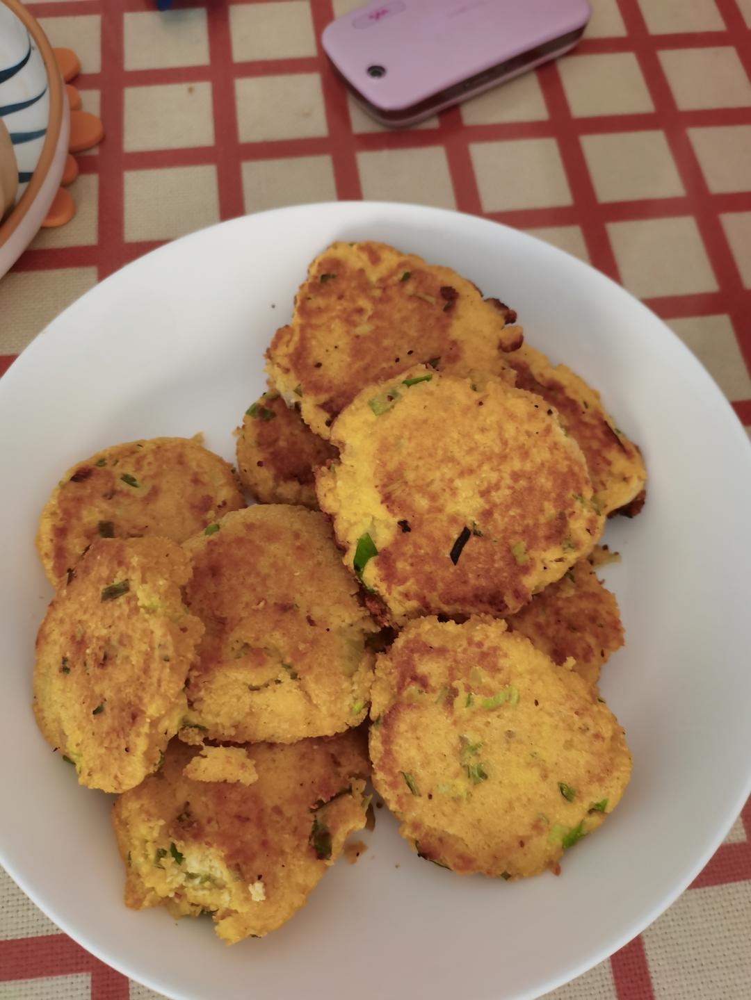 豆腐渣鸡蛋饼