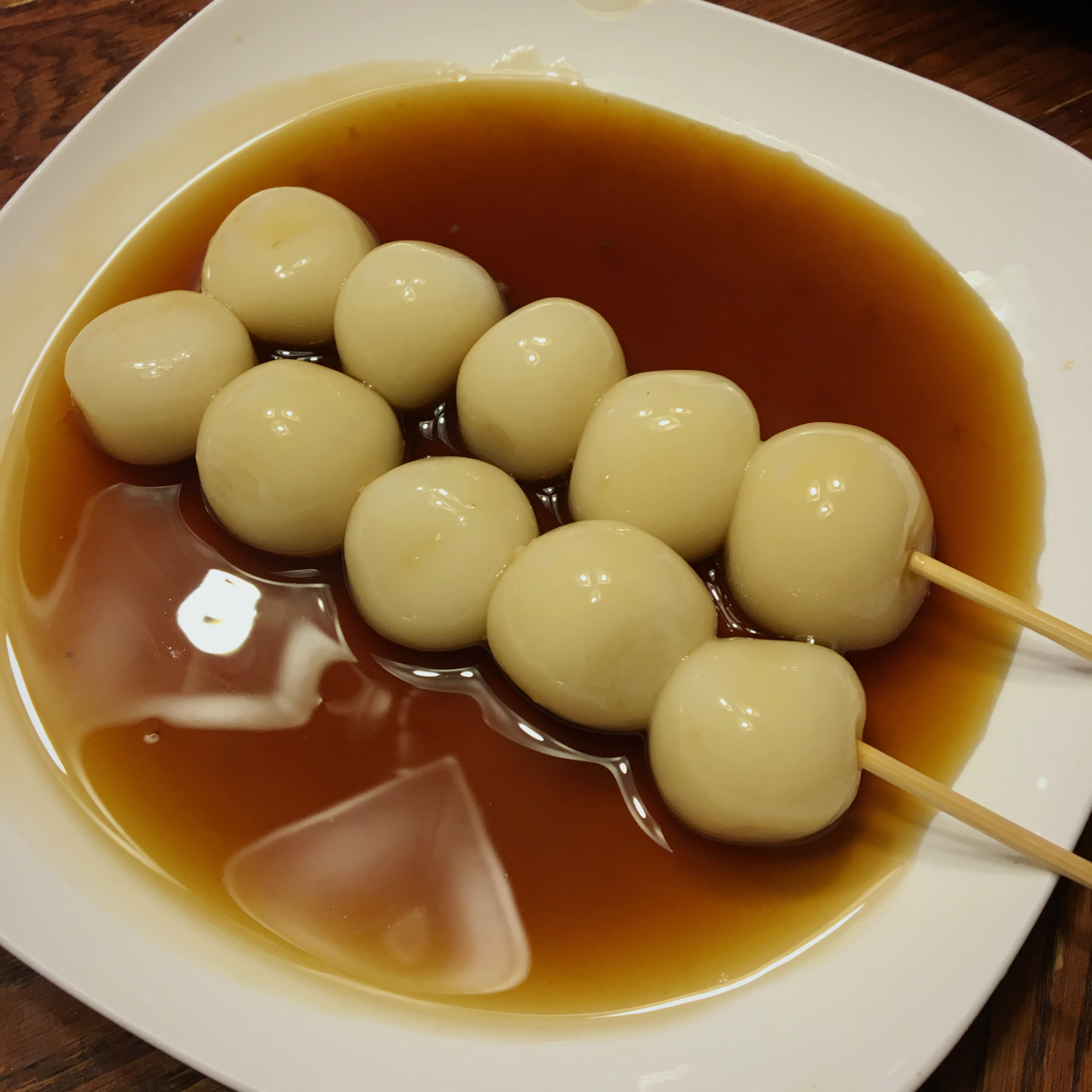 日式串团子