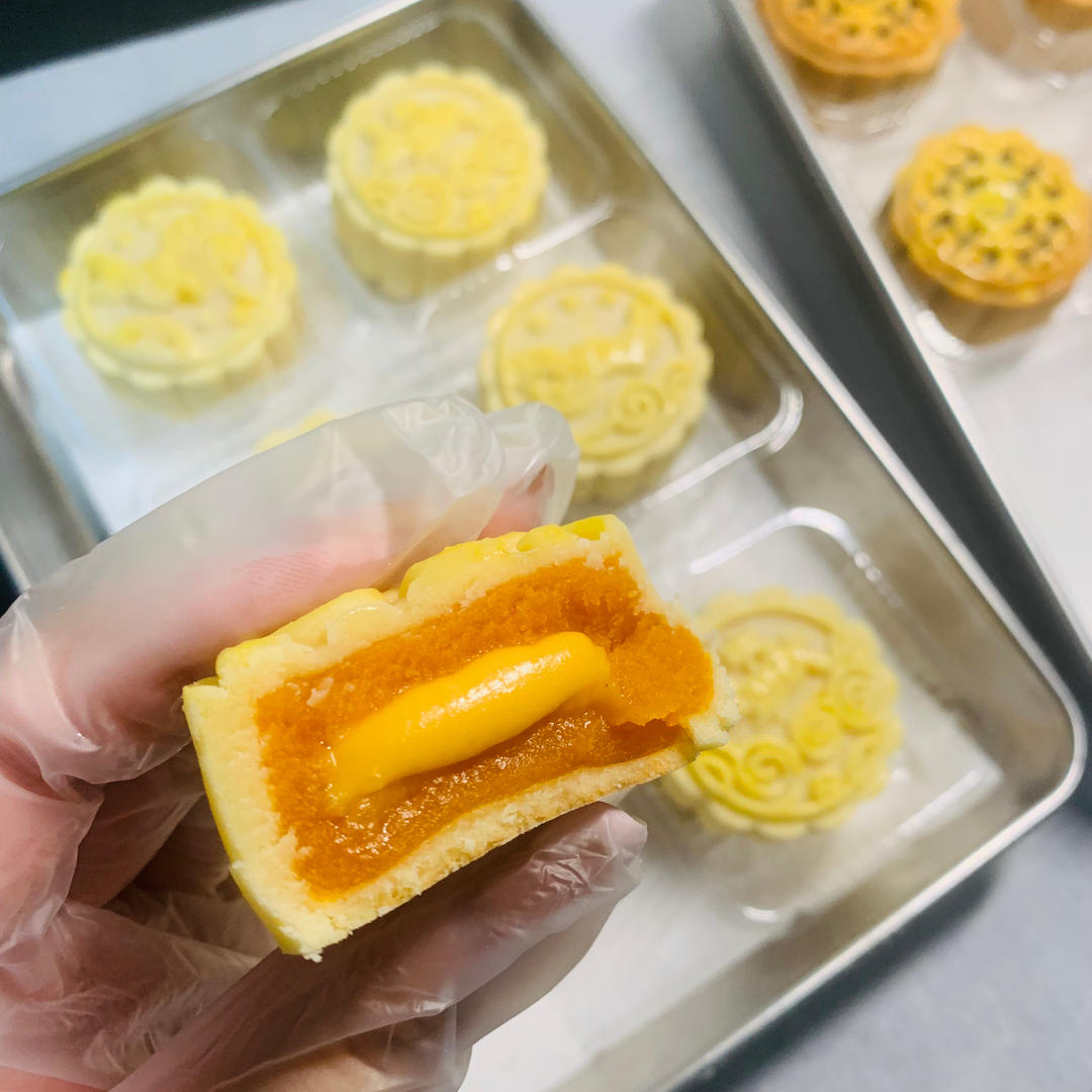 《Tinrry+》奶黄流心月饼（不用转化糖浆）