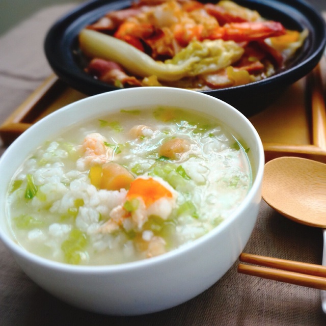 秘制鲜虾粥