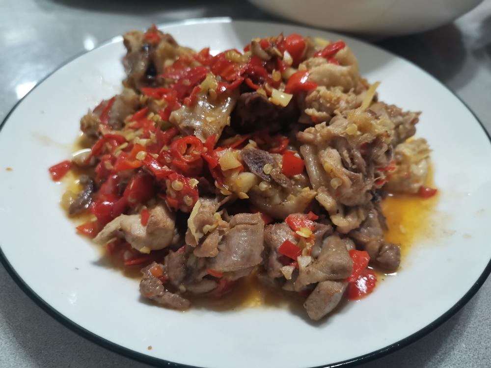 小炒鸡肉