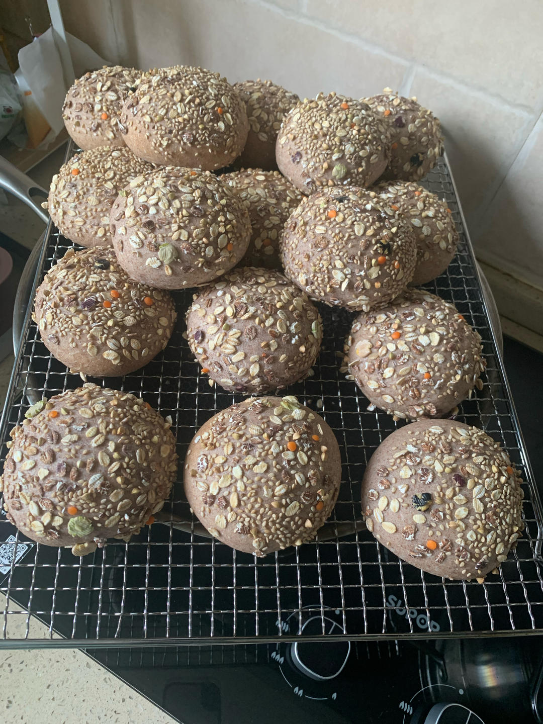 低卡椰子油全麦餐包