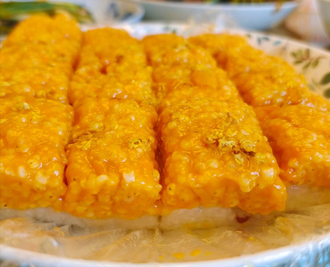 黄米凉糕                               （家庭制作版）