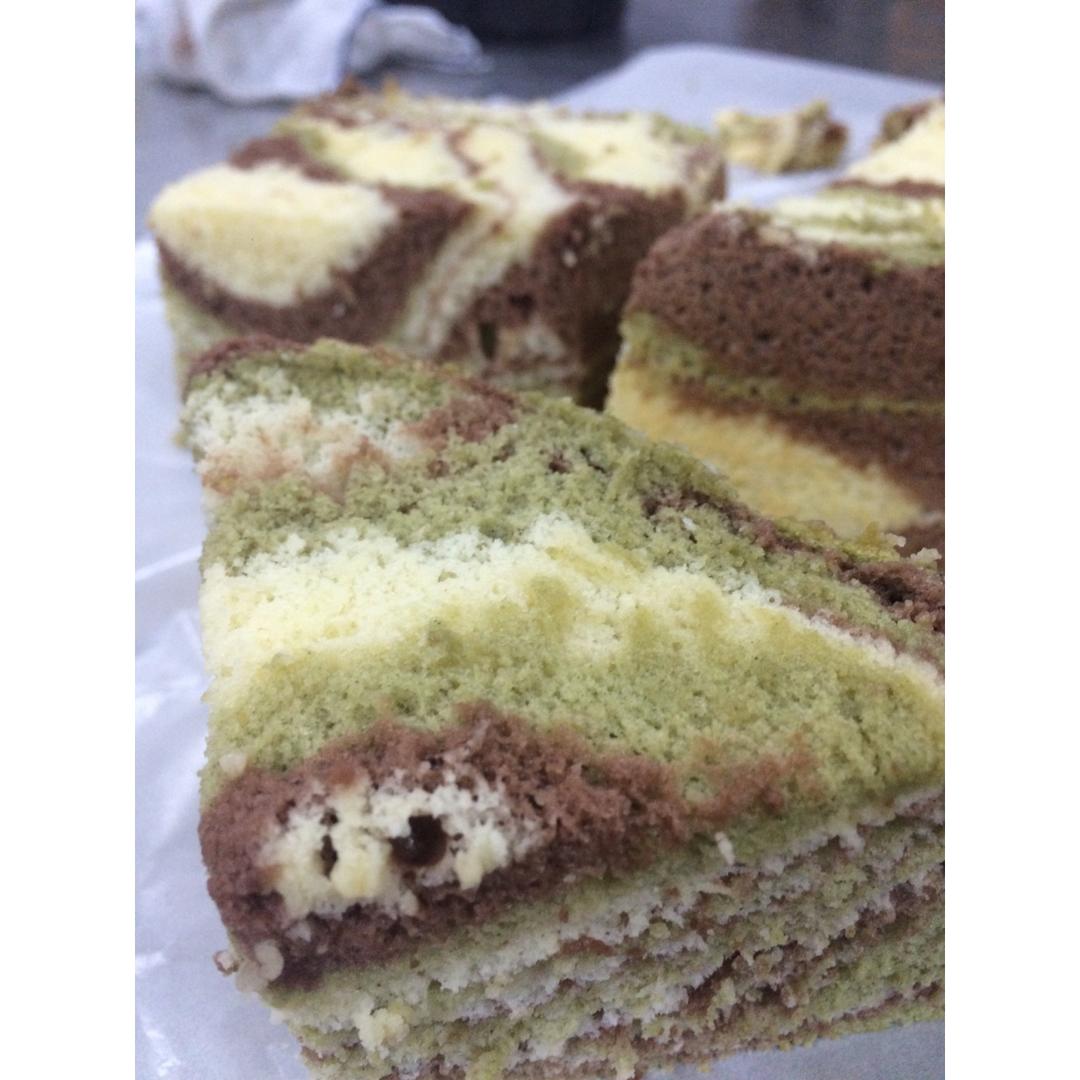 “老公”炫彩戚风蛋糕