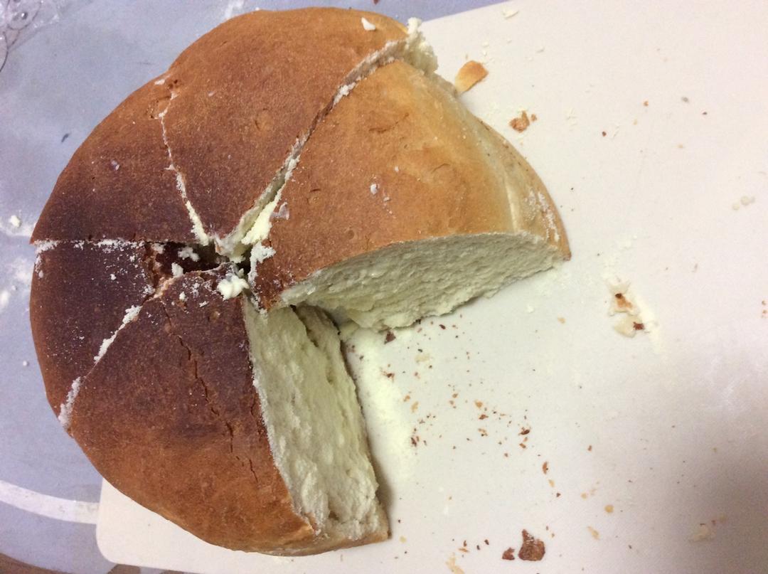 苏州花园饼屋奶酪包，乳酪面包（中种法，柔软技巧）