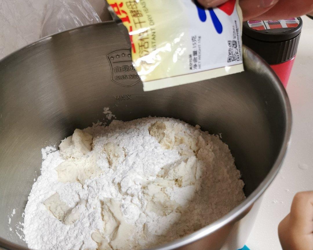 纯奶手撕吐司的做法 步骤1