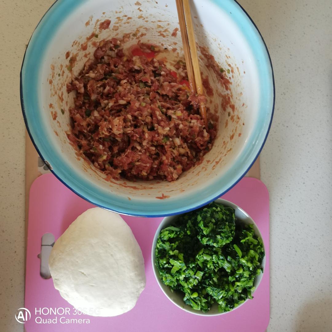 小白菜肉馅饺子