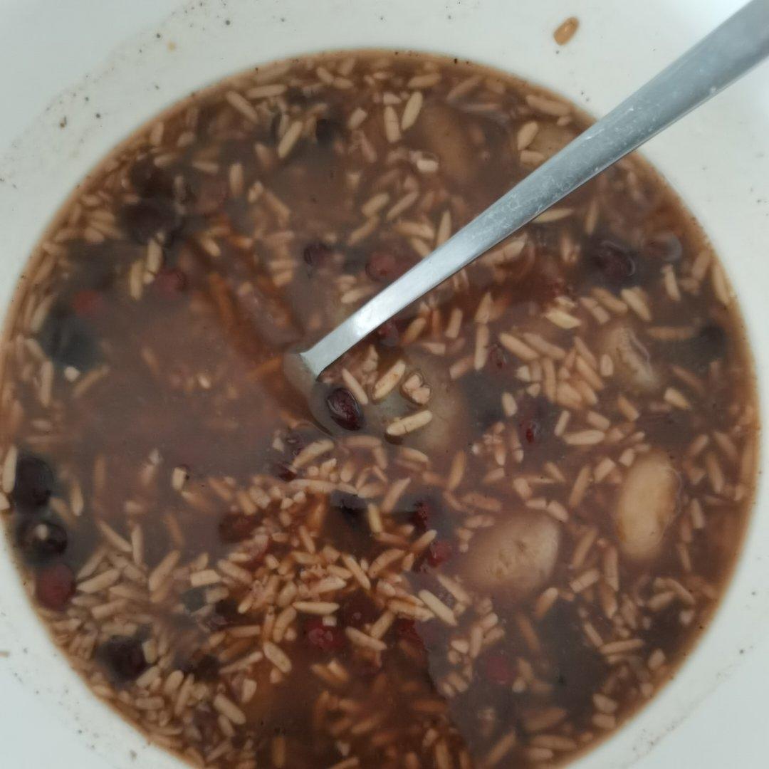 红豆酒酿红糖小圆子