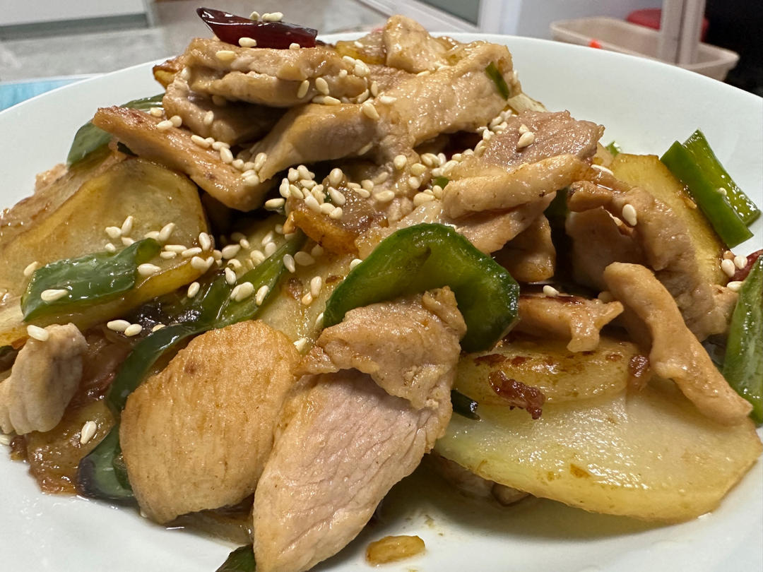 香喷喷🍟薯条口感的干锅土豆片