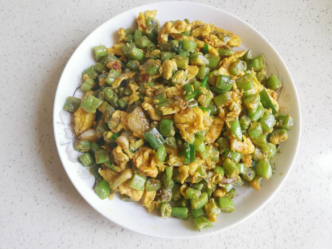 豆角炒蛋超级下饭菜，不好吃算我输