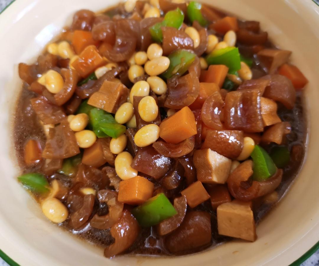 老天津卫的猪皮辣豆