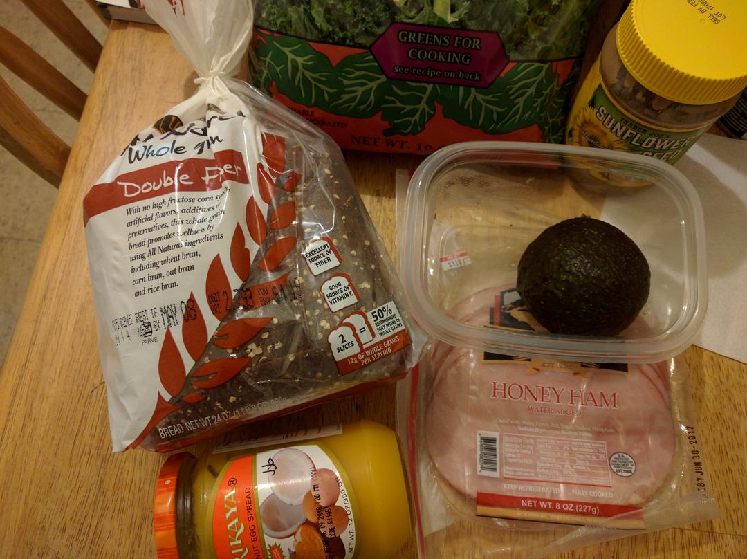 如何做超厚的沼三明治~详细tip！牛油果鸡蛋午餐肉三明治~