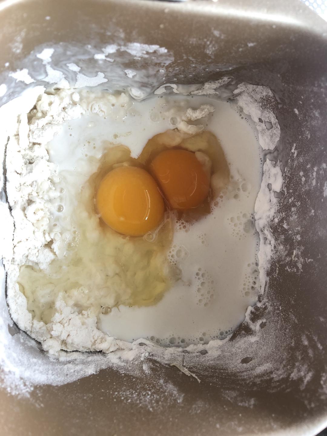 纯奶手撕吐司的做法 步骤1