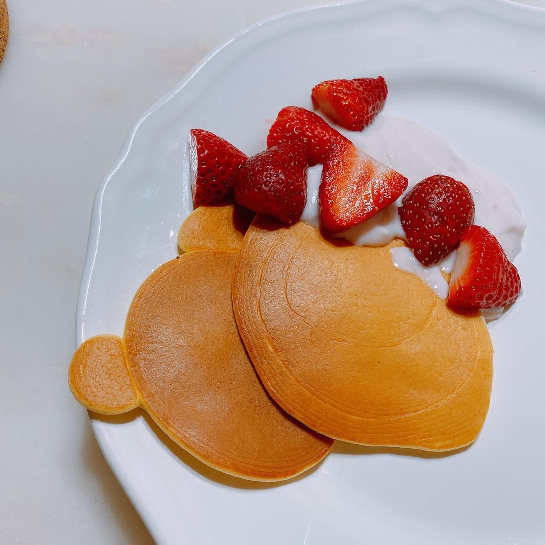 原味无油日式舒芙蕾厚松饼