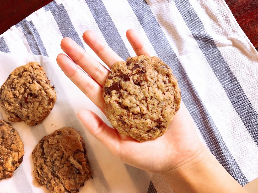 香草海盐巧克力大曲奇