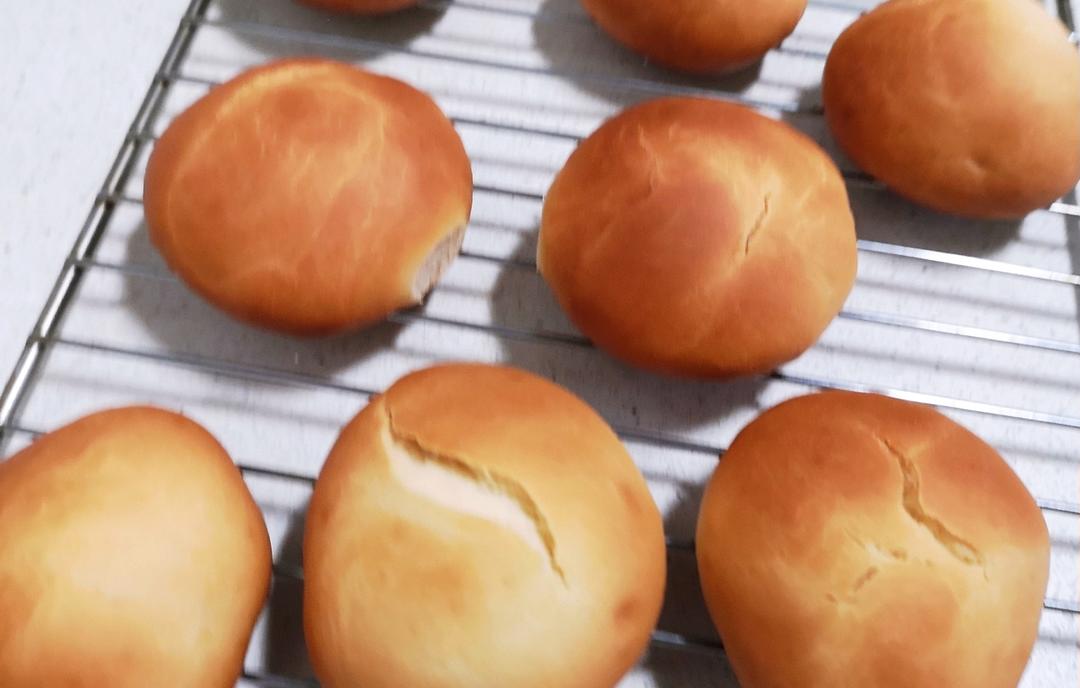 君之配方超简单松软蛋奶饼——消耗中筋面粉