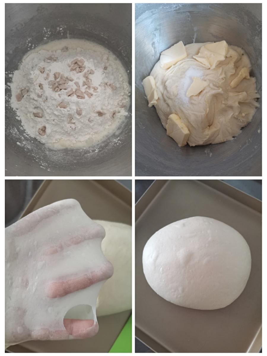 纯奶手撕吐司的做法 步骤1