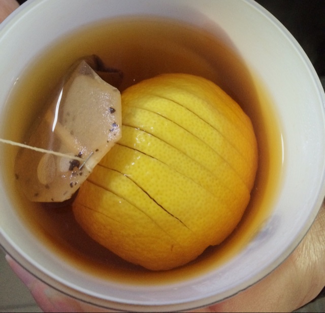 一颗柠檬茶（85度c）