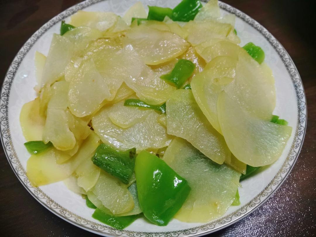 懒人版青椒土豆片