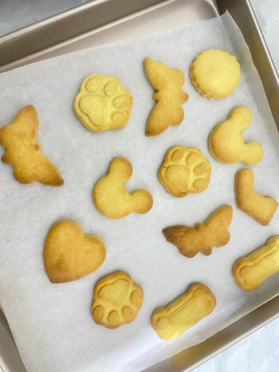 卡通黄油饼干
