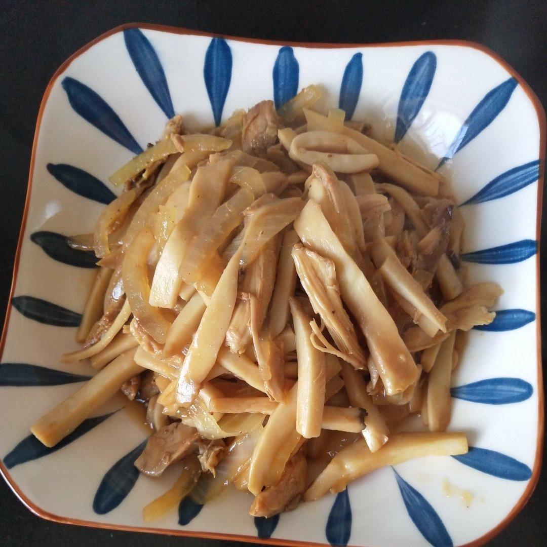 洋葱遇到杏鲍菇