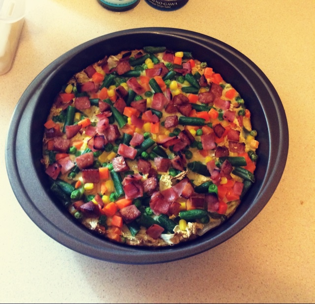 蔬菜烤燕麦（无油）