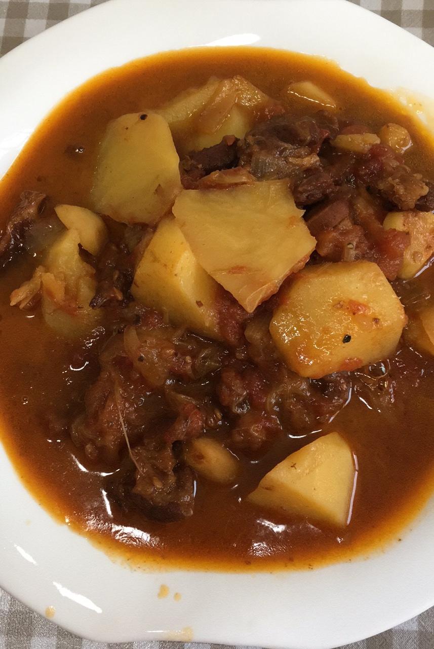 土豆炖牛肉