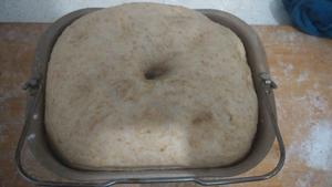 全麦火腿面包（含麸皮）的做法 步骤2
