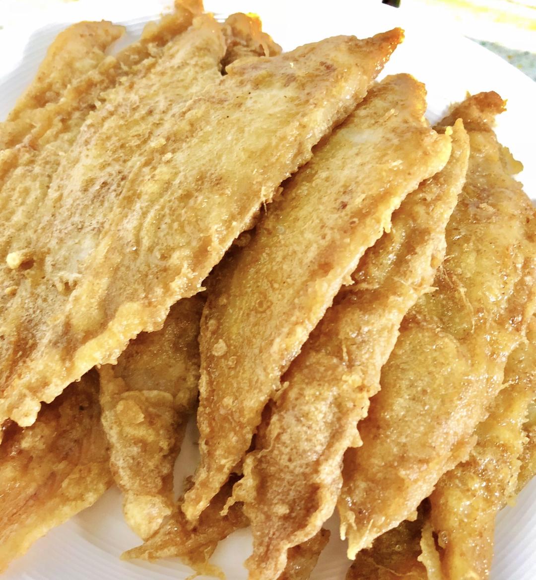 【解馋小众菜】少油版炸比目鱼