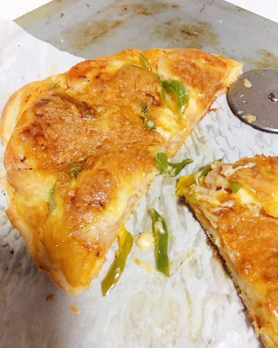 做一张敲好吃的披萨饼底