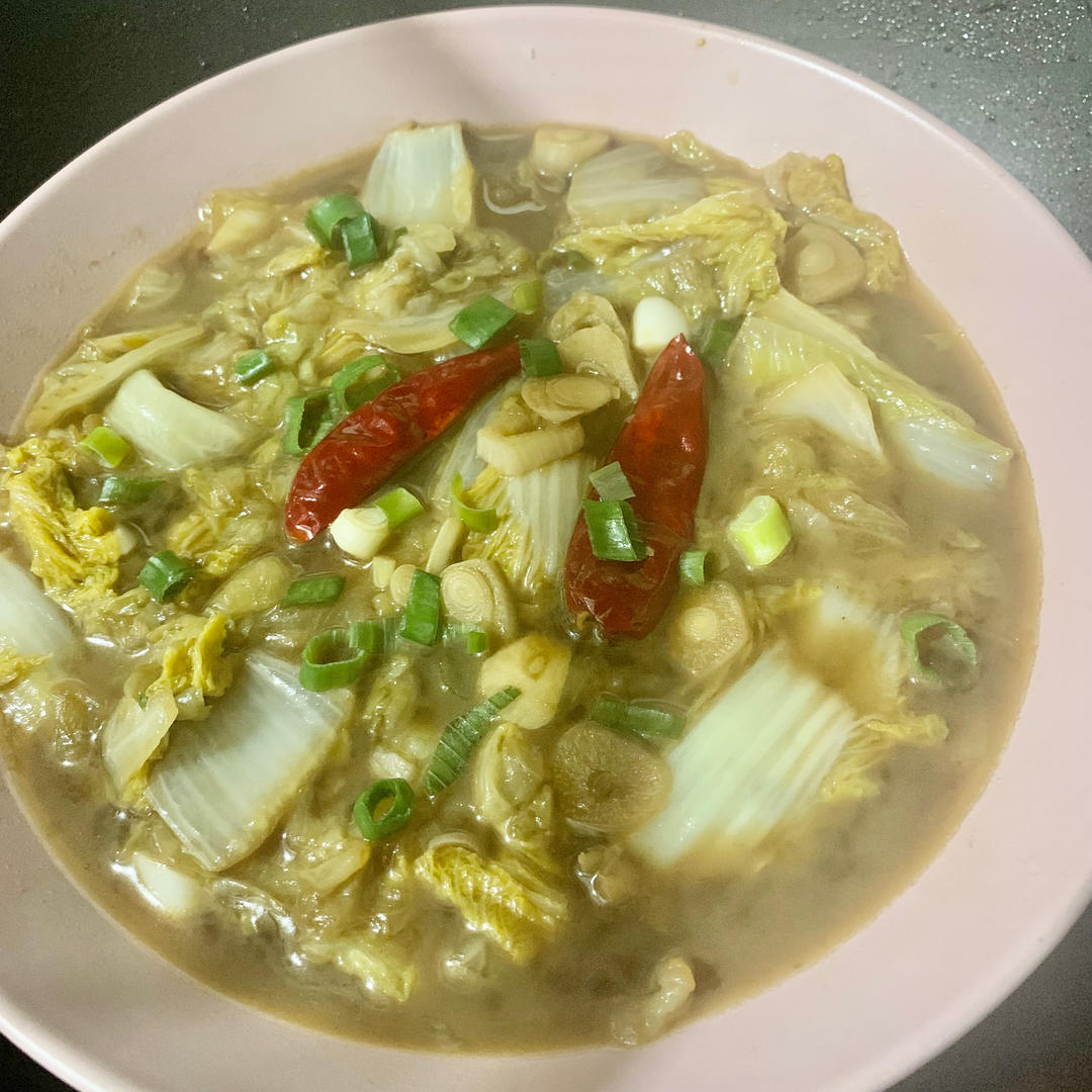 爆下饭的酸辣白菜（零难度）