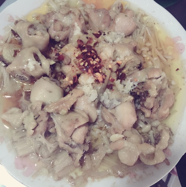 清蒸鸡肉
