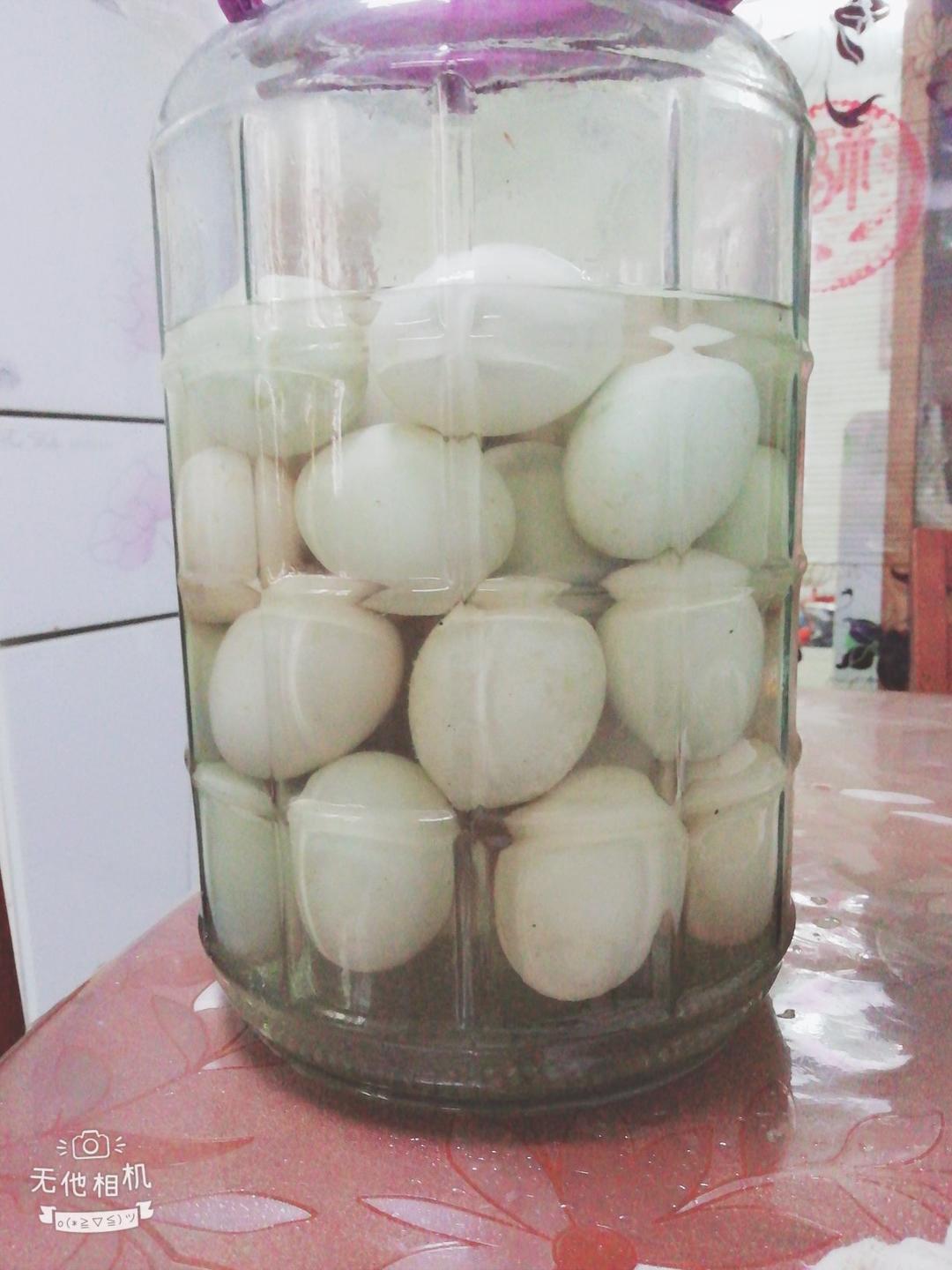 饱和盐水法-自腌咸鸭蛋