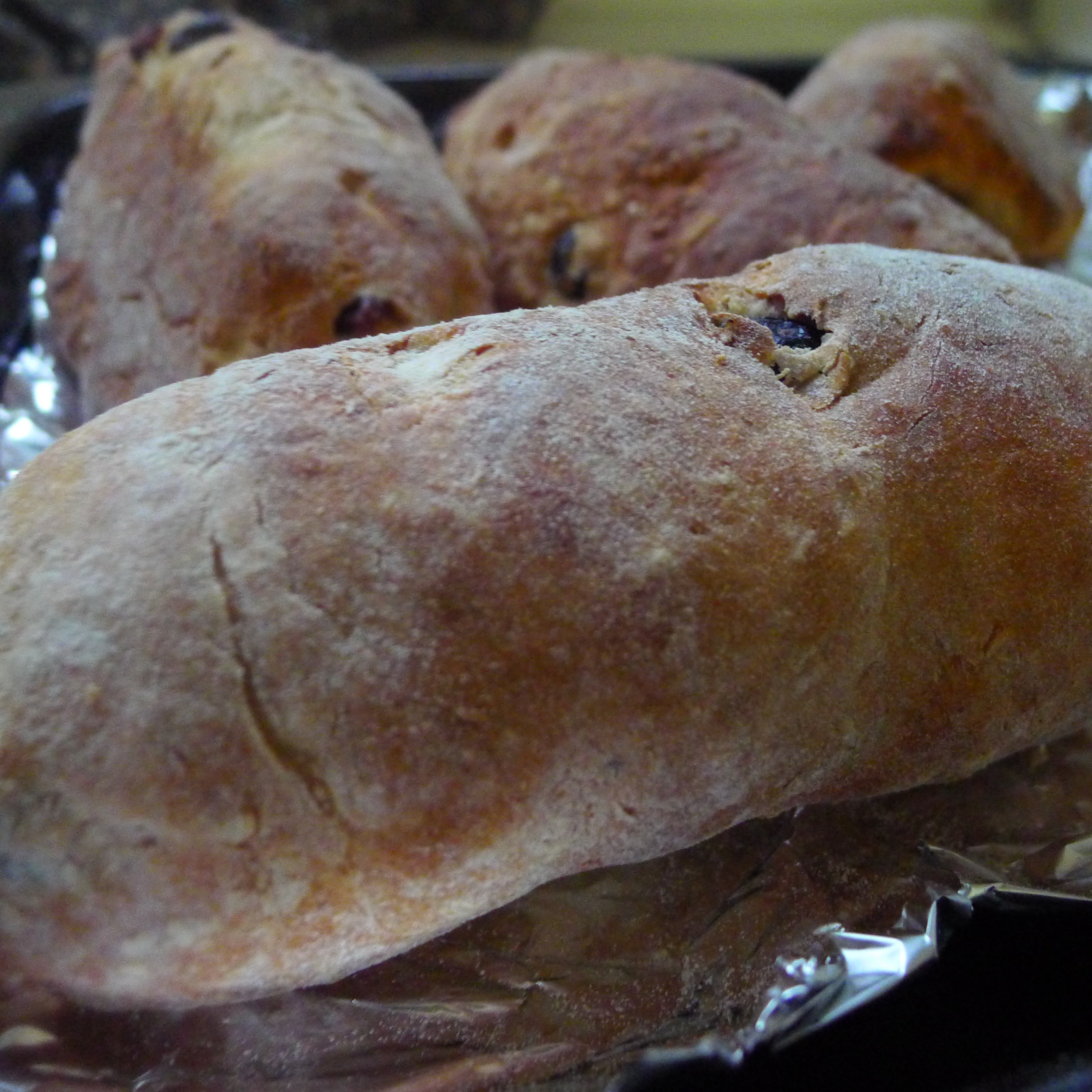 全麦葡萄干面包