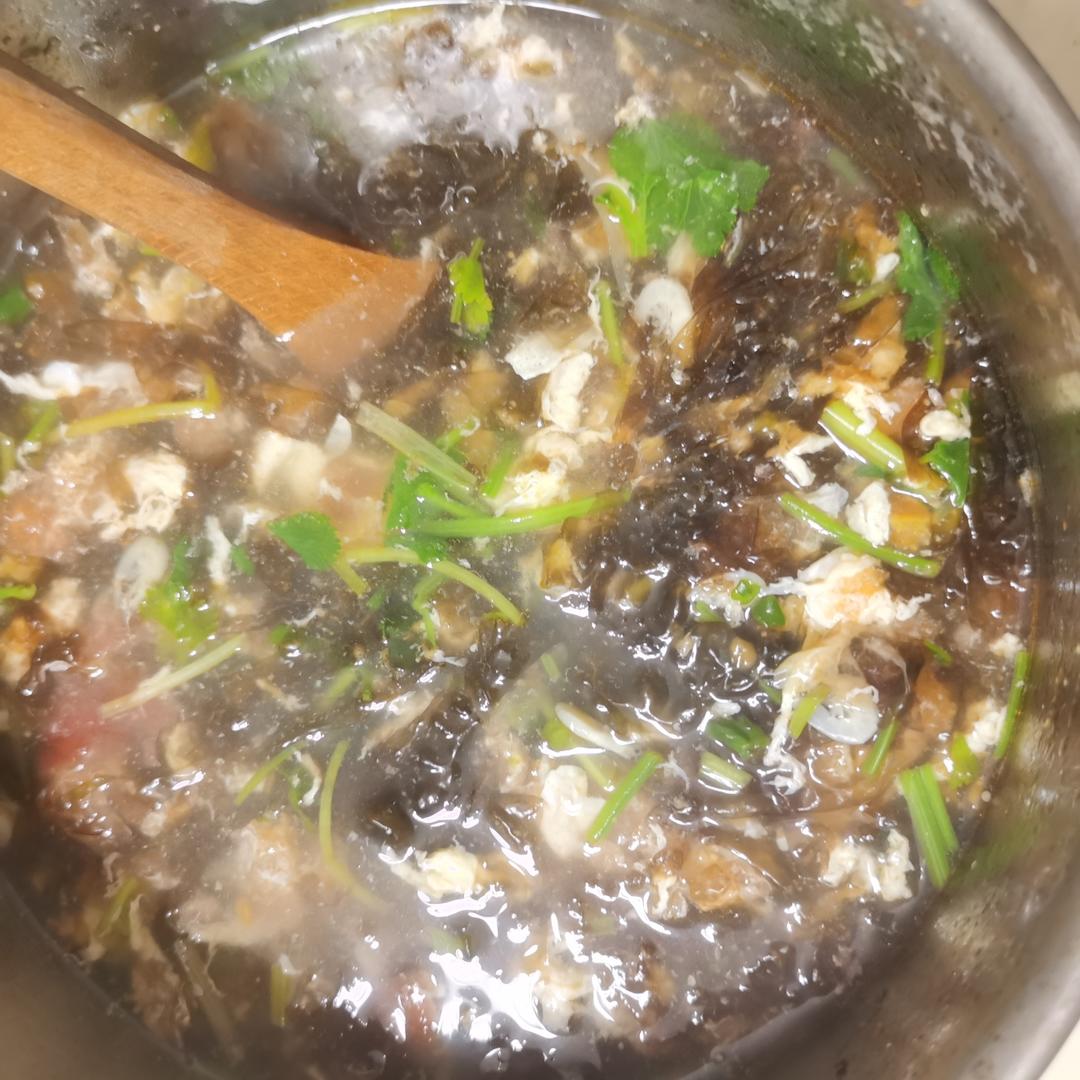 番茄紫菜鸡蛋汤