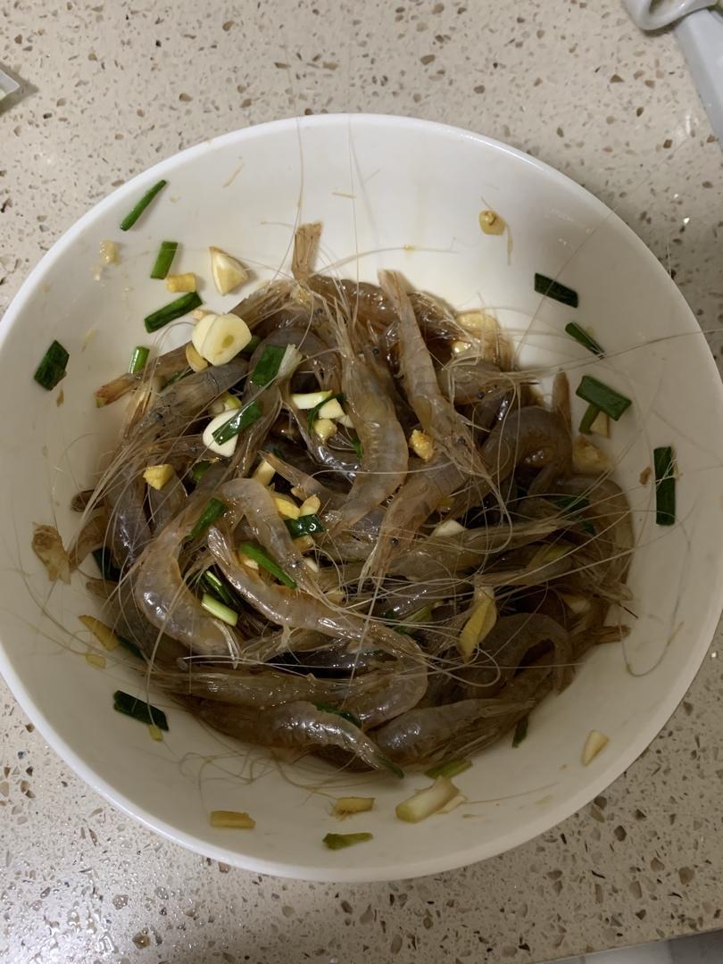 生拌水白虾