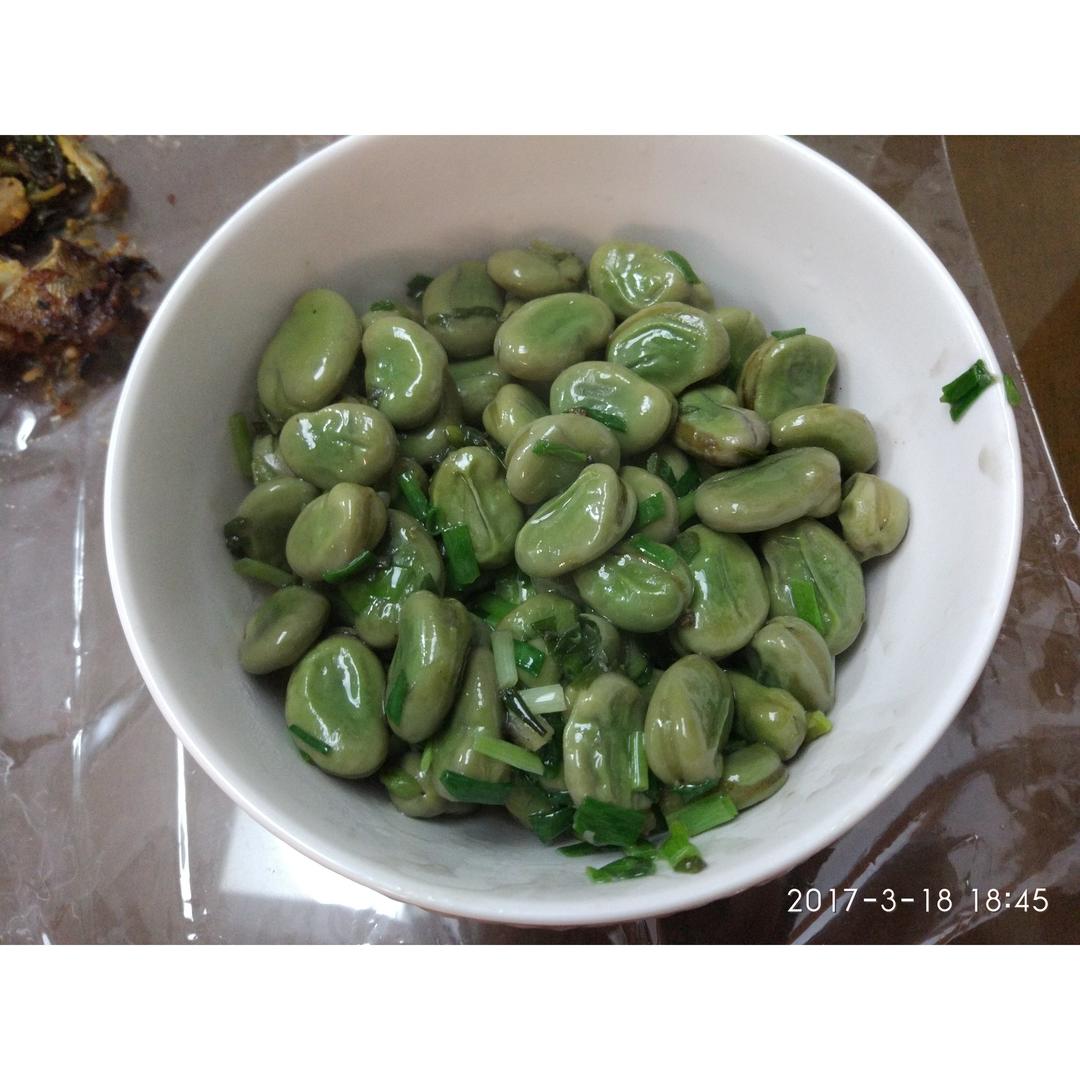 葱油蚕豆