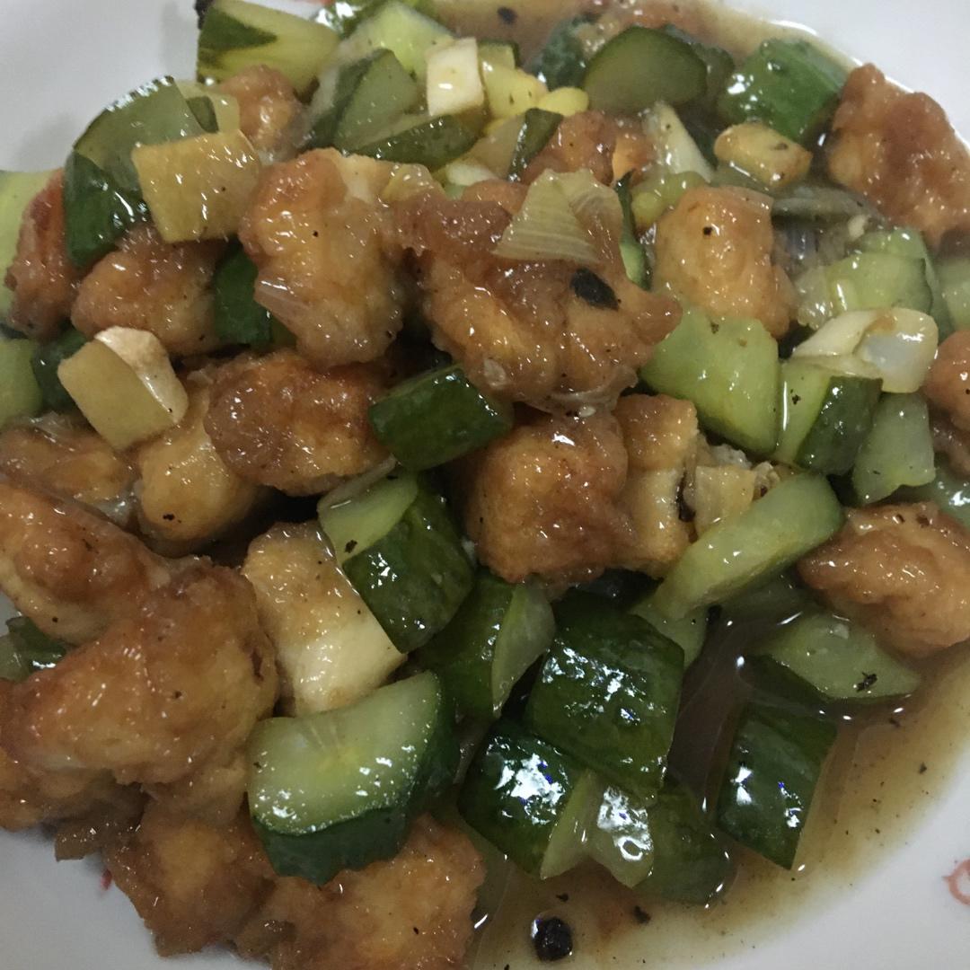 鸡肉版糖醋里脊