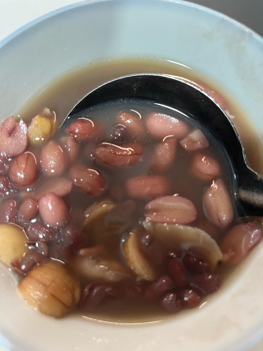 陈皮红豆花生莲子百合糖水的做法