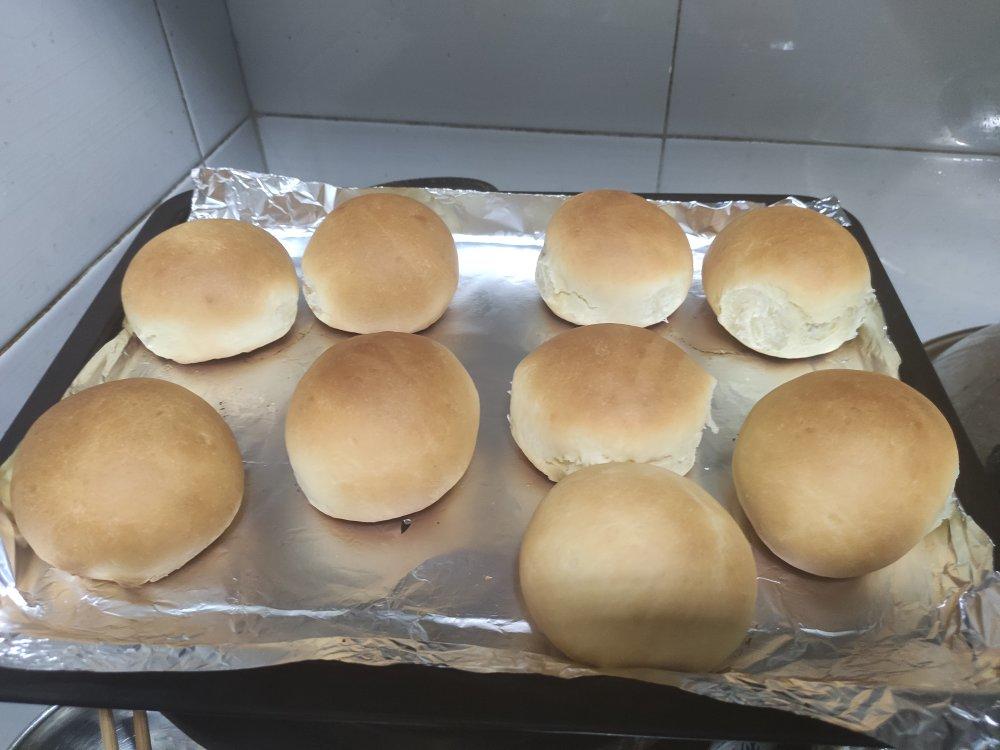 鲜奶小餐包-一次性发酵省时省力