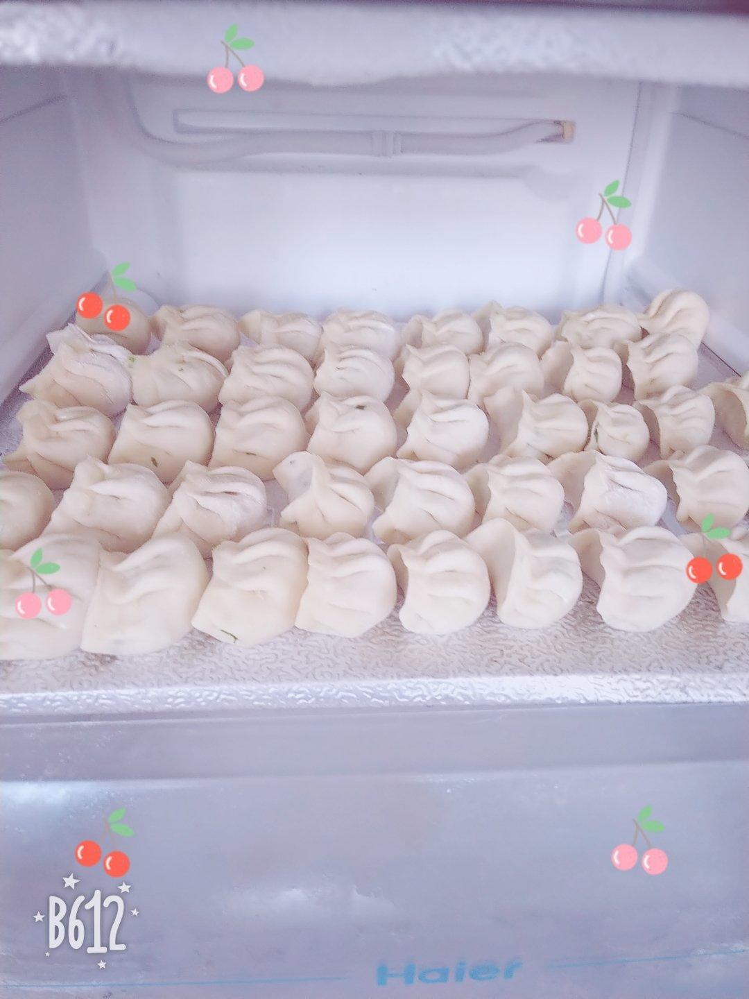 韭菜素饺子