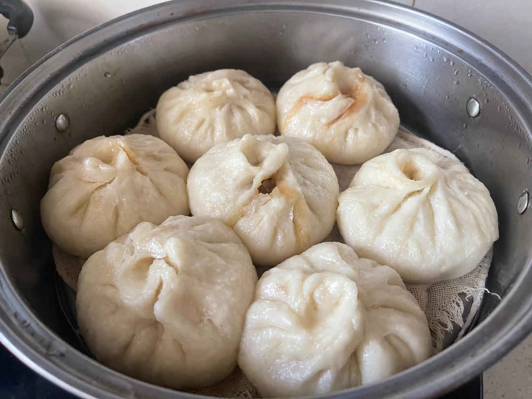 灌汤满满的鲜肉包子馅