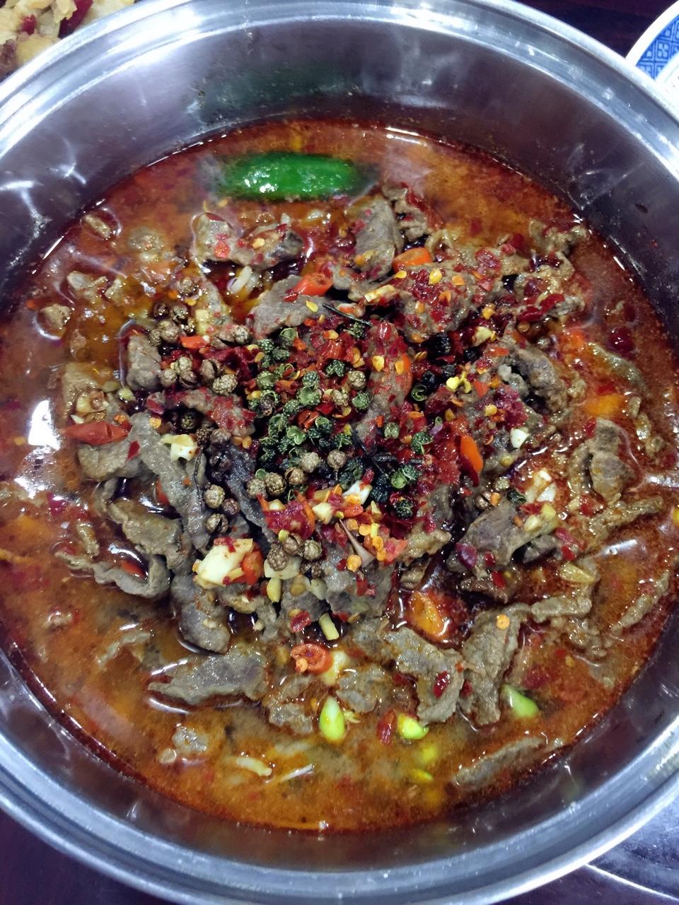 水煮牛肉