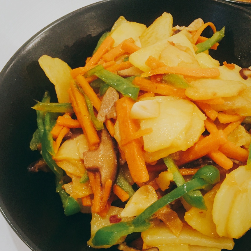 干锅土豆片