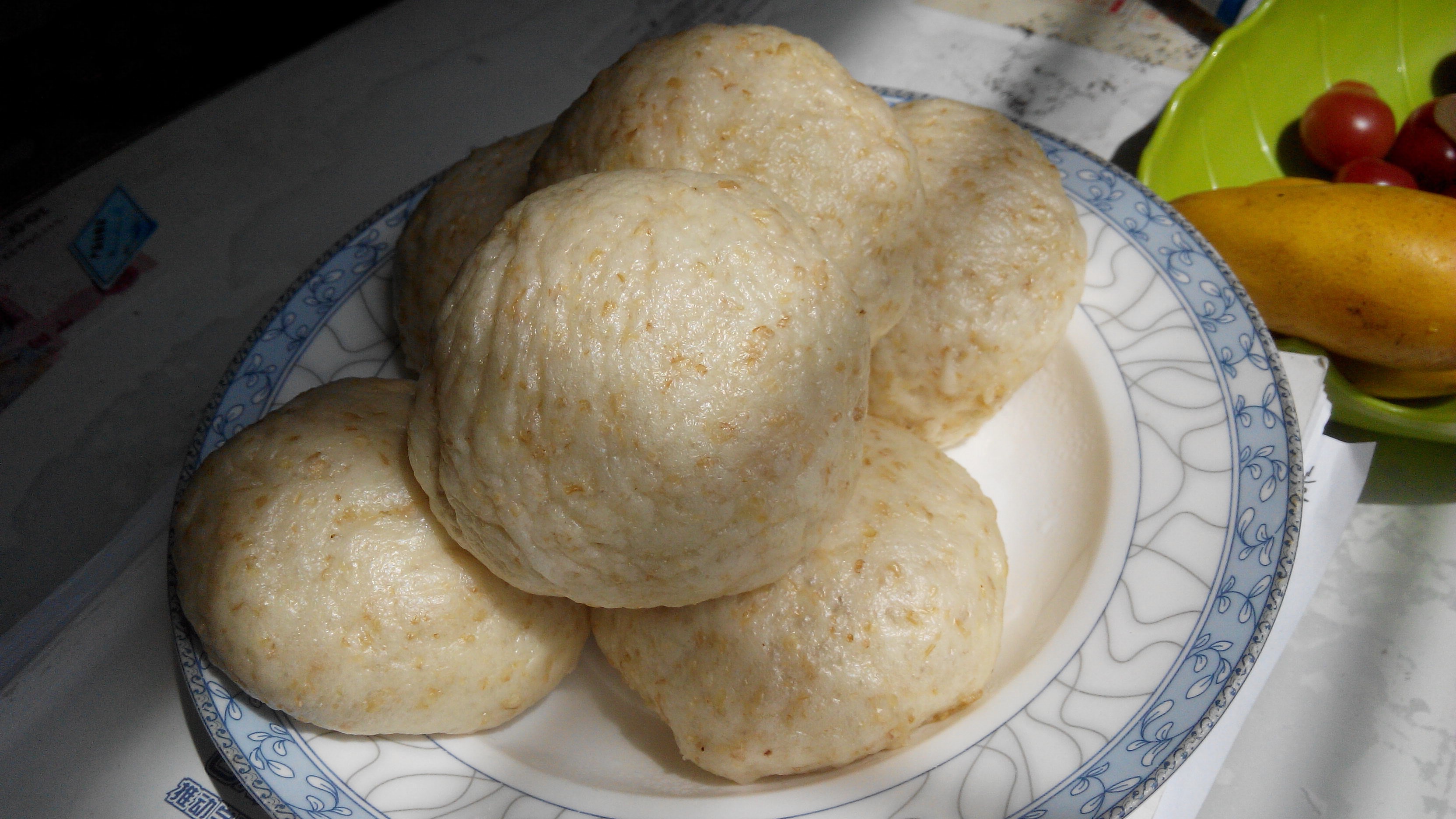 全麦馒头