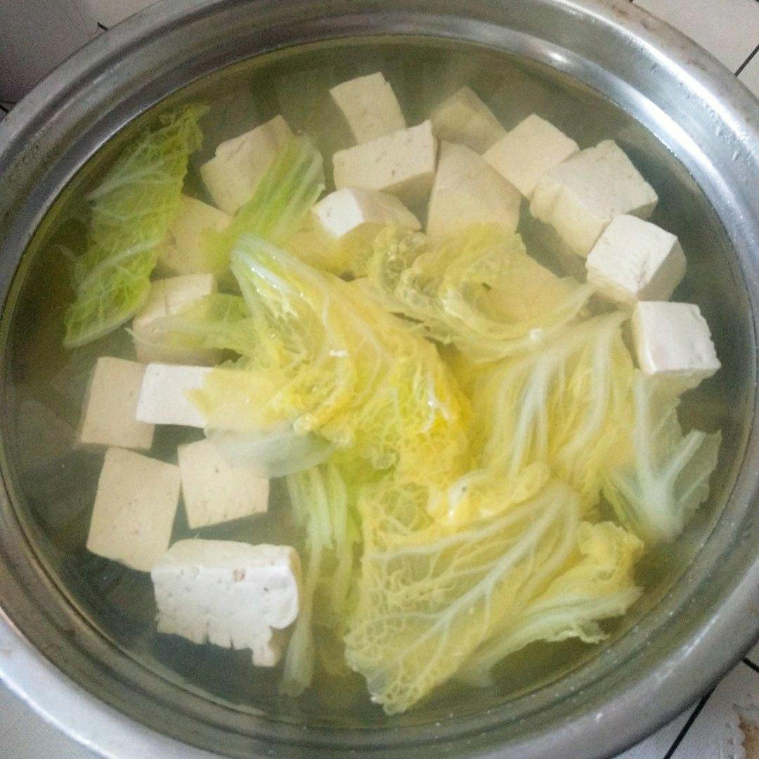 小白菜豆腐汤