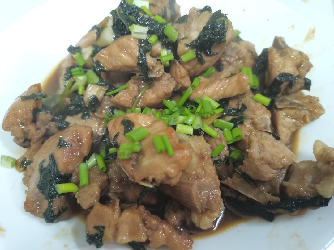 太香了吧—紫苏焖排骨