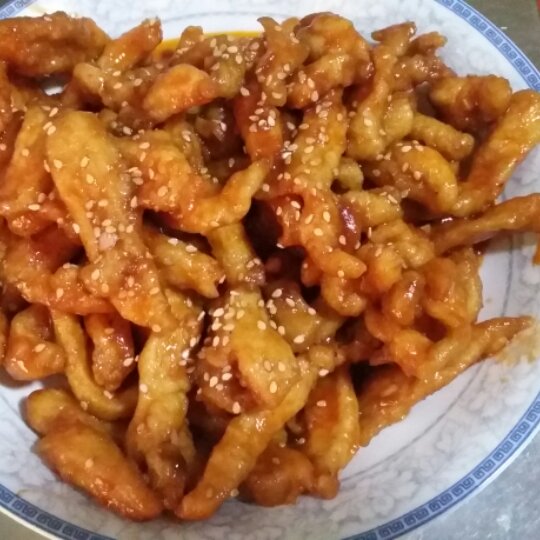 琥珀鸡柳