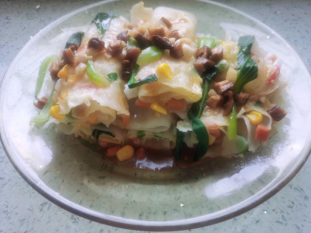 肠粉~~保证一次成功，超级简单的自制肠粉配方，软糯丝滑小白零失败