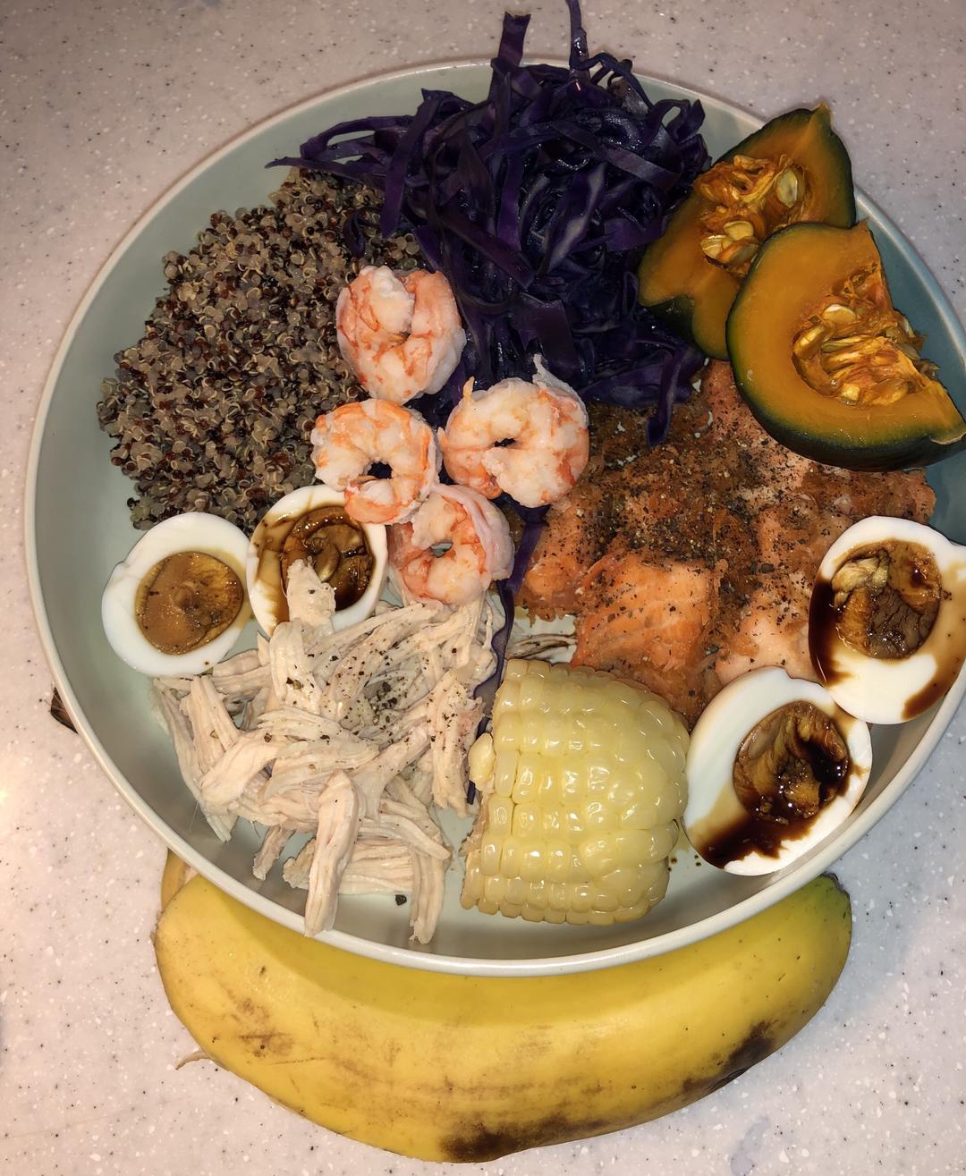 【三分练，七分吃】健康的健身减脂营养餐